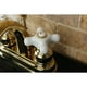 thumbnail image 4 of Llave para lavabo Kingston Brass Restoration de 4 pulgadas, cromo, 4 of 9