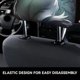 thumbnail image 4 of Gatos Guerreros Funda Protectora Universal para Reposacabezas de Coche, Funda Elástica para Reposacabezas de Asiento de Auto, Funda de Tela Antipolvo, Accesorios de Interior 2 Piezas, 4 of 6