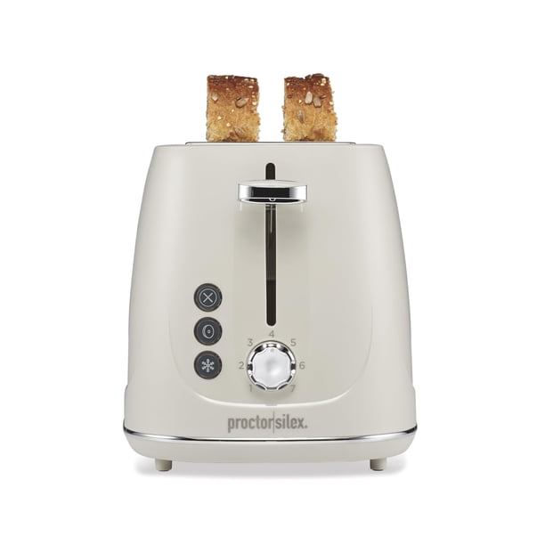 Tostadora Proctor Silex para 2 Rebanadas con Función Bagel, Descongelar y 7 Niveles de Dorado