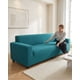 thumbnail image 2 of Cubre Sofa 4 Cuerpos Tela Cuadrille Elegante Y Ajustable, 2 of 6