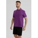 thumbnail image 2 of Polera Hombre Pique Básica Lisa Morado - ll, 2 of 4