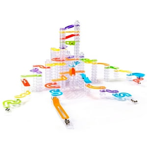 Juego De Canicas Fat Brain Toys Trestle Tracks Pro De 274 Piezas