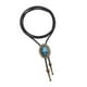 thumbnail image 4 of Bolo Tie Para Hombre Collar De Vaquero De Cordón Hecho A Mano Para Boda Banquete De Halloween Color Bronce, 4 of 5