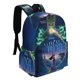 thumbnail image 2 of Deseo-theme Backpack, Campus style schoolbag Bookbag with Adjustable Shoulder Straps And Large Zip Compartment, Unisex Travel Bags.42x30x15cm, 2 of 6