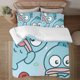 thumbnail image 1 of Hangyodon 3-Piece Bedding Set For Kids Boys Girls Adult Cartoon Warm Cute Fashion Holiday Present Gift Bed Sheets, 1 of 5
