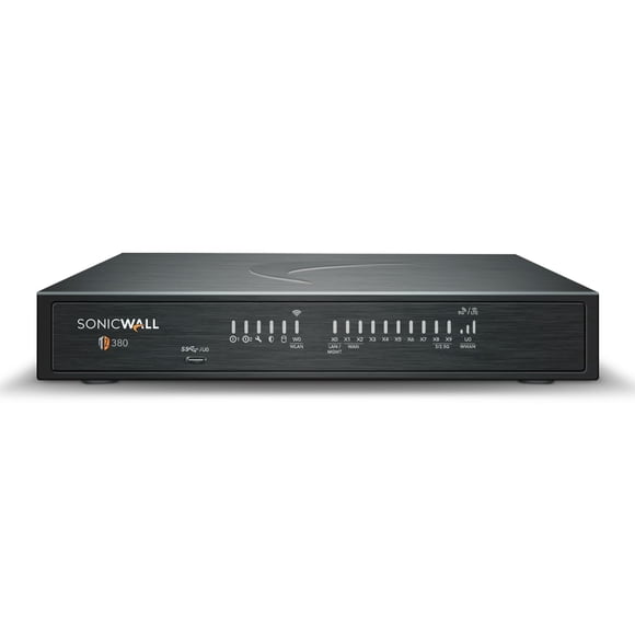 Firewall SonicWall TZ380 Prevención de Amenazas 1.5Gbps SD-WAN Seguro