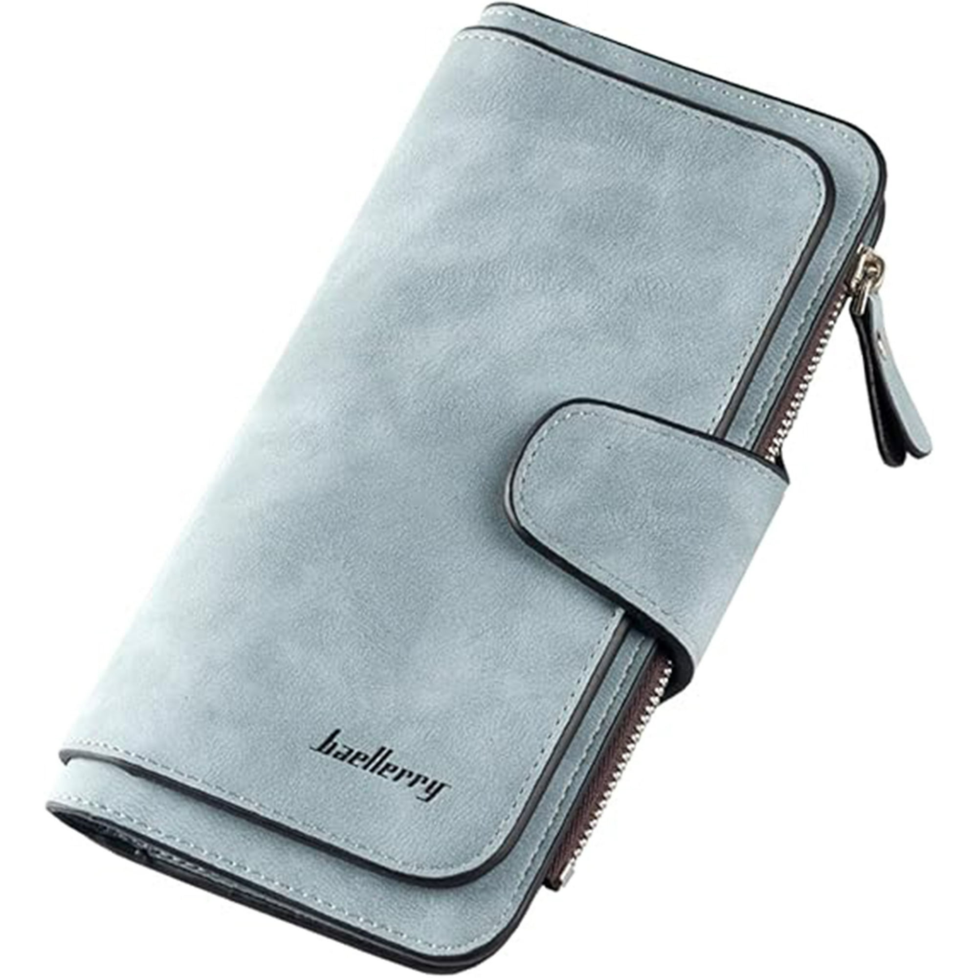 Veat00l - Billetera Larga Para Mujeres, Bolso Para Mujeres Con Cerradura Rfid, Tarjeta De Visita De Gran Capacidad, Material Pu, Regalo Perfecto