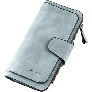 Veat00L - Billetera Larga Para Mujeres, Bolso Para Mujeres Con Cerradura Rfid, Tarjeta De Visita De Gran Capacidad, Material Pu, Regalo Perfecto