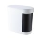 thumbnail image 4 of Papelera Doble Cocina 15L Con Tapa Clasificada Doble Compartimento Blanco, 4 of 5