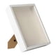 thumbnail image 2 of Caja de sombra de madera con marco, caja de sombra creativa para escritorio, colgante de pared, estuche de exposición de flores secas para decoración Blanco, 2 of 5