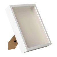Bothyi - Marco De Fotos Con Marco De Caja De Sombra Para Regalos De Bricolaje, Ilustraciones, Fotos De Boda, Blanco