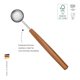 thumbnail image 2 of Juego de cucharas medidoras para especias Triangle Sense de acero inoxidable, 2 of 3