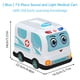 thumbnail image 4 of Juego de juguetes de médico para niños, herramientas, botiquín médico para niños y niñas, juego en casa, enfermera, inyección, estetoscopio, bebé, 4 of 5