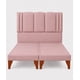 thumbnail image 4 of Cama 2 plaza Milano + Respaldo 2P Milano Palo Rosa + Colchón 2P Mery Desing, 4 of 7