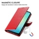 thumbnail image 3 of Funda para FOXDOCK Samsung Galaxy A06– Cuero Premium, 3 ranuras para tarjetas, Protección contra impactos, 3 of 5