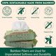 thumbnail image 3 of Toallitas MOTHER EARTH de bambú desechables 180 unidades, 3 of 7