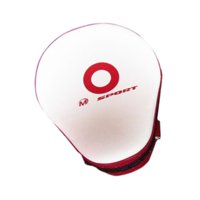 Magideal - Almohadilla De Boxeo Objetivo De Mano De Boxeo Suministros De Boxeo Manoplas De Boxeo Almohadilla De Boxeo Para Entrenamiento Arte Práctica De Karate Blanco