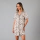 thumbnail image 2 of Camisero Satin Print Flores Mujer 33826-17, 2 of 4