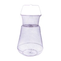 Ioensy - Cesta De Alambre Para Peces, Jaula De Almacenamiento Plegable, Protectora, Práctica Jaula De Red De Pesca, 30Cm X 47Cm