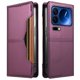 thumbnail image 1 of Funda Billetera para [Xiaomi 17 Pro] Tarjetero Magnético Soporte Morado, 1 of 6