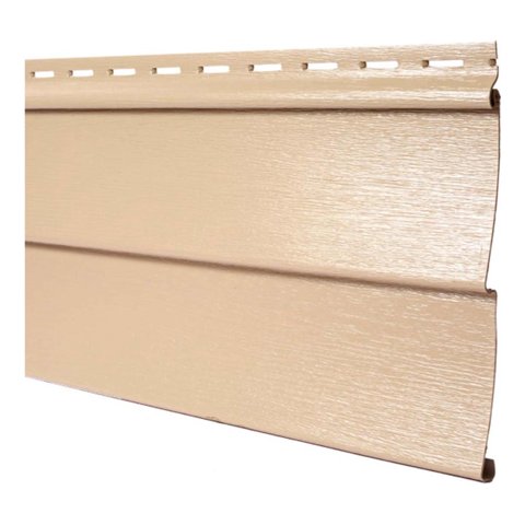 Siding Pvc Americano D4 0,2X3,8Mts Beige 24Un Dvp