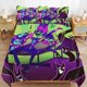 thumbnail image 1 of Hazbin Hotel Helluva Boss Bedding Set Duvet Cover Comfortable and Lightweight Cartoon Bedding 3 Piece Bed Set, 1 of 5