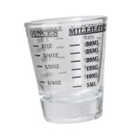 Magideal - Espresso Gafas Que Las Herramientas De Cocina De La Taza Engrosar Accesorios De Camareros Para Harinas Recipiente De Café De Café De Licor De 45 Ml