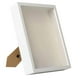 thumbnail image 5 of Caja De Sombra Para Manualidades, Marco De Madera, Vitrina Grande Para Medallas De Fotos De Boda, Color Blanco, 5 of 5