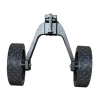 Magideal - Accesorio De Rueda De Soporte Para Recortadora, Piezas De Repuesto Universales Ajustables, Fácil De Instalar, Soporte Para Cortadora De Césped Resiste