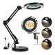 thumbnail image 1 of Lámpara lupa de aumento lente circular LED soporte 2 en 1 #2, 1 of 3