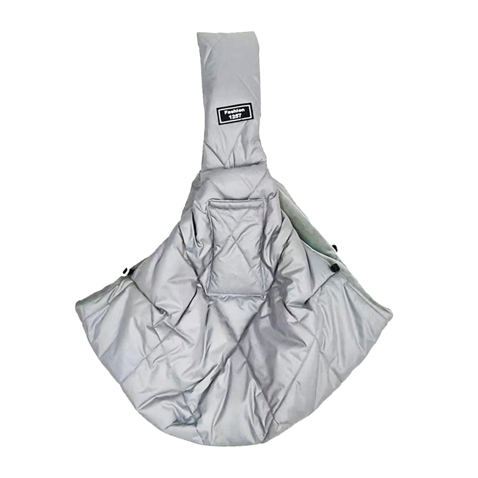 Magideal - Bolso De Hombro Del Bolso Del Gato Del Perro, Bolso Que Lleva Del Perrito, Portador Del Animal Doméstico Para Los Perros Pequeños Del Animal Doméstico Gris Claro