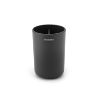 Brabantia - Vaso Para Cepillos De Dientes Renew Dark Grey