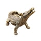 thumbnail image 4 of Estatuilla De Cocodrilo De Latón, Arte Portátil Para Escritorio, Salpicadero De Coche, Hogar, 4 of 5