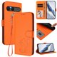 thumbnail image 2 of Sony Xperia 10 VII Funda Billetera con Estampado de Gato, Naranja, 2 of 6