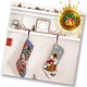 thumbnail image 4 of Gancho metálico para calcetines navideños, para chimenea, guirnalda y repisa, para decoración navideña (2 unidades), 4 of 8