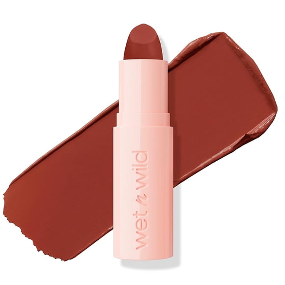 Color de labios wet n wild Brandy Kiss acabado satinado