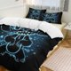 thumbnail image 2 of Fluorescent Stitch 3 Piece Sets Full/Queen Size - Reversible Microfiber Quilts with Shams Soft Lightweight Bedspread Coverlet Comforter for All Season Bed Sheets, 2 of 4