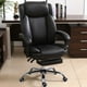 thumbnail image 3 of Silla PC de Cuero Boss para Oficina Con Reposapies Estilo Osaka, 3 of 4