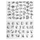 thumbnail image 4 of 2 Estabilizadores De Costura A Mano Solubles En Agua Para Bordar Sombreros, Diseños Lavables, Estilo B, 4 of 5