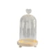 thumbnail image 4 of Campana De Cristal Cúpula Flores Eternas Cúpulas De Cristal Vitrina Cúpula Transparente Cloche Corazón, 4 of 5