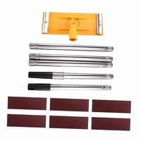 Ioensy - Lijadora De Pértiga Para Paneles De Yeso De 360 Grados Con Pértiga Extensible Y Herramienta Para Quitar Techos.