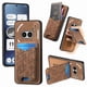 thumbnail image 1 of Funda Billetera con Soporte para Nothing Phone 2A Protector Delgado Marrón, 1 of 6