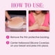 thumbnail image 5 of Coverups de silicona Hollywood Fashion Secrets reutilizables, 1 paquete, 5 of 6