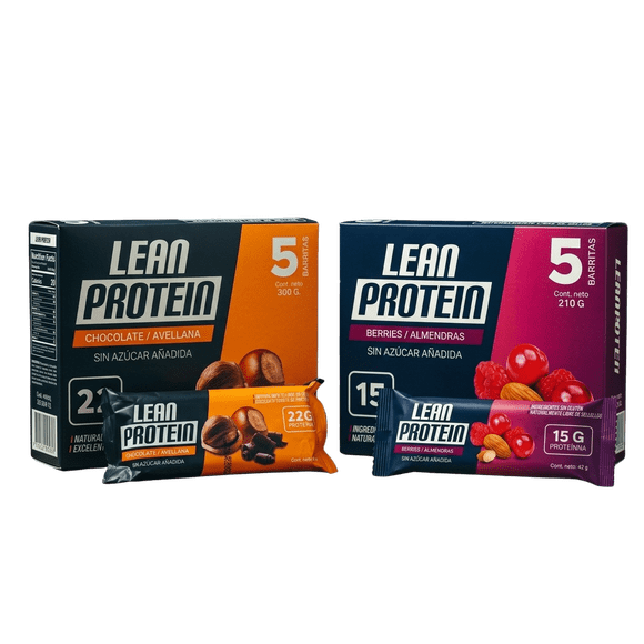 Pack Barras de proteinas - Lean Proteín