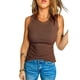 thumbnail image 1 of Top Acanalado Camiseta Sin Mangas Mujer Polera Fashion 102, 1 of 3
