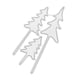 thumbnail image 2 of Troqueles de corte para árbol de Navidad, manualidades de metal, álbumes de recortes, tarjetas de papel, suministros de decoración, 2 of 8