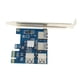 thumbnail image 4 of PCI-E PCIe 1 A 4 PCI Express PCI E 16X Ranuras Tarjeta Vertical Tarjeta Multiplicadora, 4 of 5