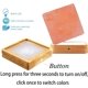 thumbnail image 4 of Lámpara de Sal del Himalaya TAOHUA GARDEN Cubo 6 cm USB con Control Remoto, 4 of 7