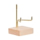 thumbnail image 5 of Base Cuadrada De Madera Del Soporte De Exhibición Para La Piedra Preciosa De La ágata De La Joyería Peque?a C, 5 of 5