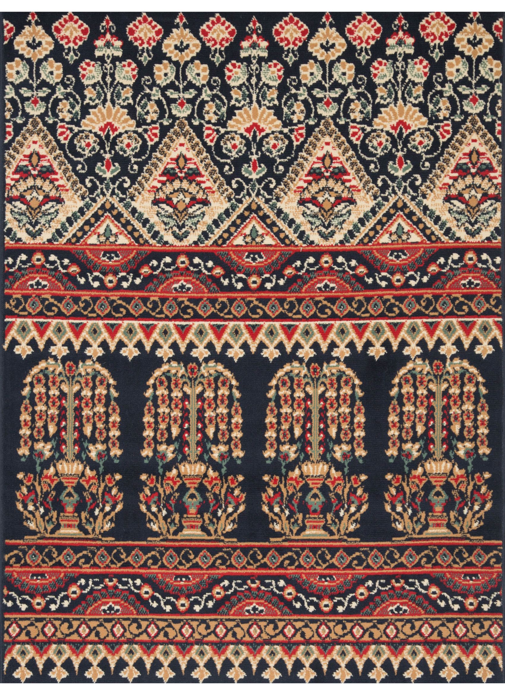 Cannon - Bajada De Cama Margarita Negro 50X90